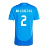 Camiseta de fútbol Italia Giovanni Di Lorenzo 2 Primera Equipación Euro 2024 - Hombre